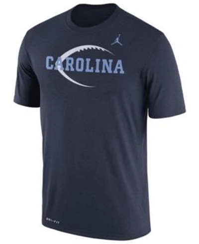 Nike Men's North Carolina Tar Heels Legend Icon T-shirt In Navy