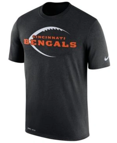 Nike Men's Cincinnati Bengals Legend Icon T-shirt In Black