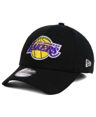New Era Los Angeles Lakers Team Classic 39thirty Cap In Black