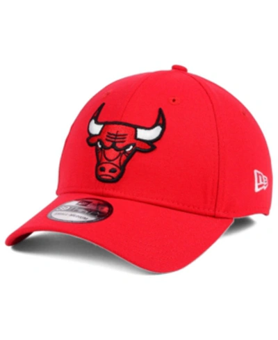 New Era Chicago Bulls Team Classic 39thirty Cap In Red