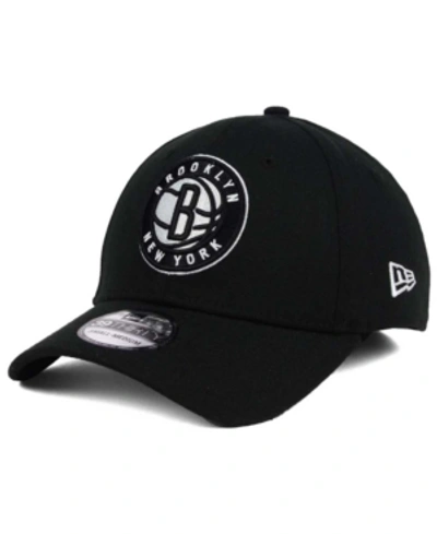 New Era Brooklyn Nets Team Classic 39thirty Cap In Black
