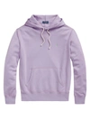 Polo Ralph Lauren Cotton Blend Fleece Solid Classic Fit Hoodie In Sky Lavender