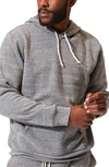 Threads 4 Thought Triblend Fleece Pullover Hoodie In Heather Grey
