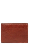 Pinoporte Antonio Leather Wallet In Cognac