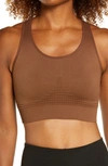 Sweaty Betty Stamina Sports Bra In Brown