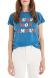 Mother The Sinful Supérieur Tee In Surf Mon Amour