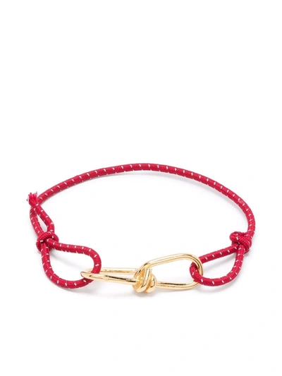 Annelise Michelson Wire Elastic Cord S Bracelet In Gold
