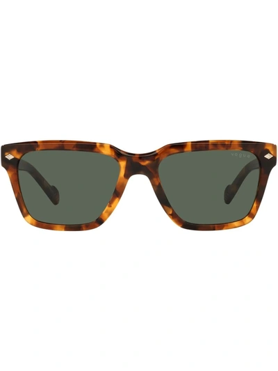 Vogue Eyewear Vo5404s Square-frame Sunglasses In Brown