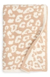 Barefoot Dreamsr Barefoot Dreams(r) In The Wild Throw Blanket In Soft Camel/cream