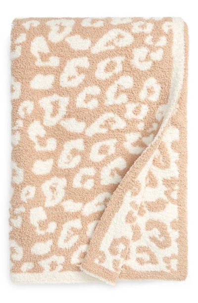 Barefoot Dreamsr Barefoot Dreams(r) In The Wild Throw Blanket In Soft Camel/cream