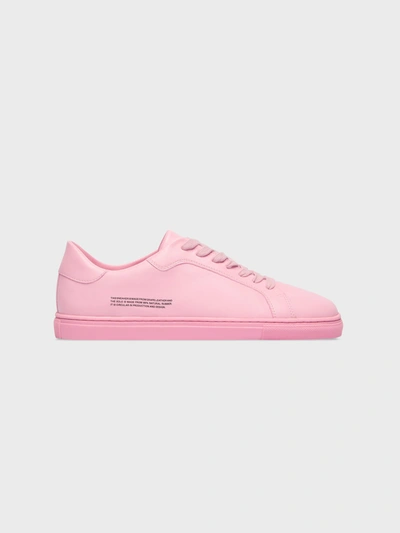 Pangaia Grape Leather Sneaker In Sakura Pink
