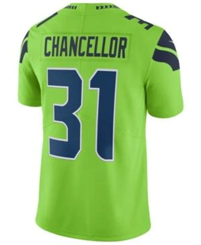 Nike Men's Kam Chancellor Seattle Seahawks Limited Color Rush Jersey In Green