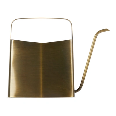 Modern Sprout Brass Watering Can