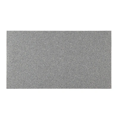 Slash Objects Grey Rectangle Floor Mat In Gris