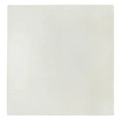 Tekla Off-white French Linen Duvet Cover, Queen In Cream White