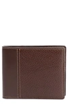 Pinoporte Aldo Leather Wallet In Brown/ Brown