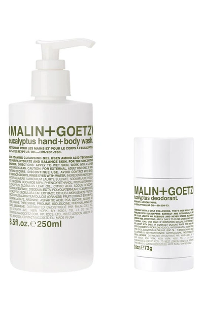Malin + Goetz Eucalyptus Essentials Set (nordstrom Exclusive) Usd $46 Value