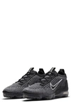 Nike Air Vapormax 2021 Fk Sneaker In Black/ Black/ Black