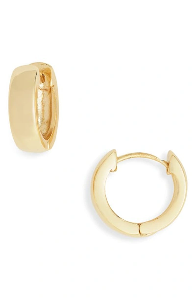 Nordstrom Demi Fine Huggie Earrings In 14k Gold Plated
