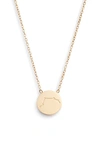 Knotty Zodiac Pendant Necklace In Gold/aries