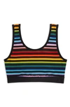 Tomboyx Essentials Soft Bra In Progress Pride Stripe
