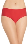 Chantelle Lingerie Soft Stretch Seamless Hipster Panties In Poppy Red