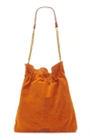 Vince Camuto Cayra Leather Bucket Bag In Toscano