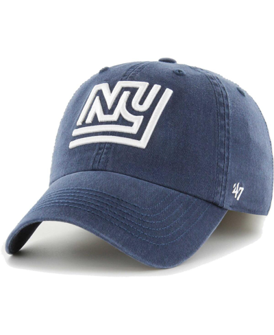 47 Brand Men's Navy New York Giants Legacy Franchise Fitted Hat