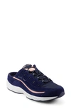 Easy Spirit Women's Romy Mule Walking Sneakers Women's Shoes In Evening Blue/ Cora Rose