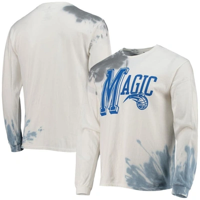 Junk Food Men's White Orlando Magic Tie-dye Long Sleeve T-shirt