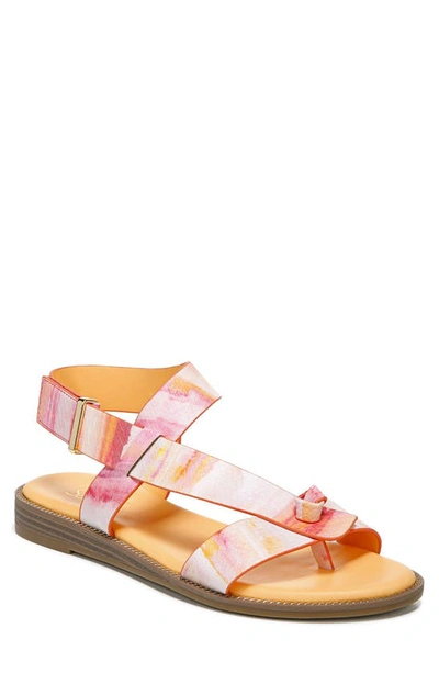 Franco Sarto Glenni Sandals Women's Shoes In Sunset Faux Leather