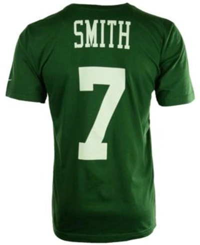 Nike Men's Geno Smith New York Jets Player T-shirt In Green