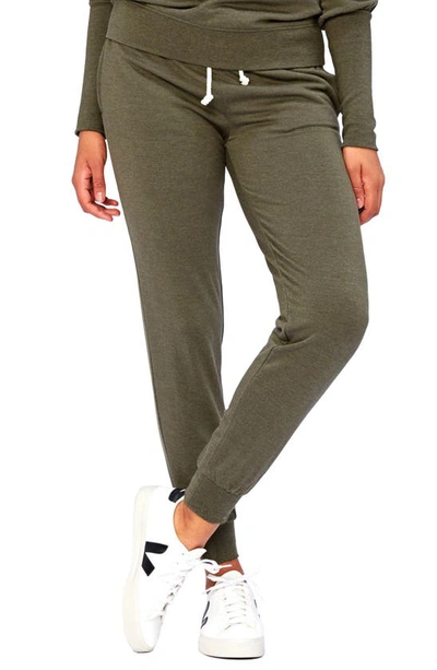 Threads 4 Thought Connie Fleece Joggers In Ranger Green