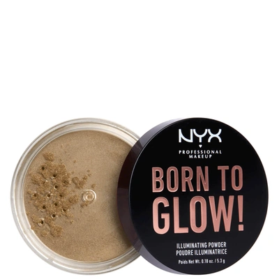 Nyx Professional Makeup Born To Glow Illuminating Powder 5.3g (various Shades) - Ultra Light Beam