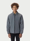 The Very Warm Men's Fly Weight Coach Jacket In Grey