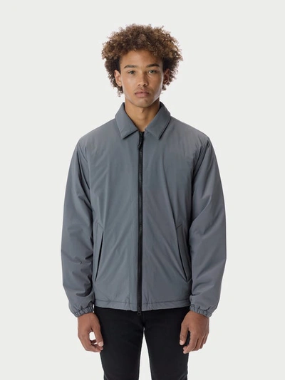 The Very Warm Men's Fly Weight Coach Jacket In Grey