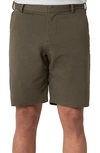 Swet Tailor Everyday Chino Shorts In Army Green