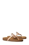 Tory Burch Miller Cloud Sandal In Orange