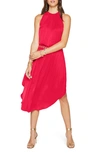 Ramy Brook Audrey A-line Dress In Rouge
