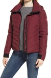 Canada Goose Hybridge® Base Hooded 750 Fill Power Down Jacket In Bordeaux - Bordeaux