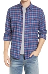 Faherty The Movement Flannel Plaid Regular Fit Button Down Shirt In Table Mesa Plaid