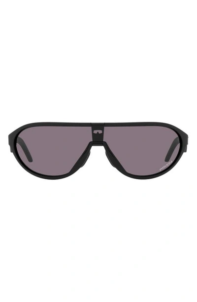 Oakley Shield Sunglasses, 142mm In Matte Black/ Prizm Grey