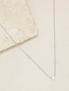 Ettika Olivia Opal And Crystal Necklace In White