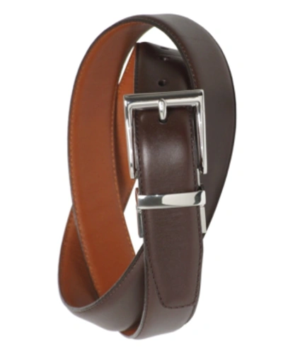 Polo Ralph Lauren Men's Belt, Core Saddle Leather In Brown