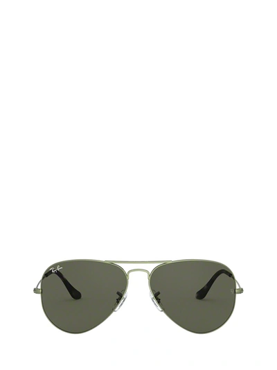 Ray Ban Ray-ban Sunglasses In Sand Transparent Green