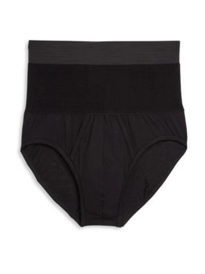 2(x)ist Form Compression Contour Briefs In Black