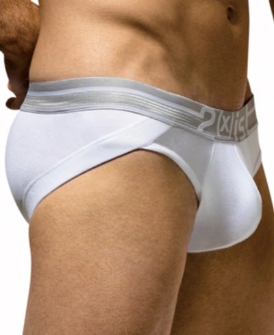 2(x)ist Lift No Show Hip Brief In White