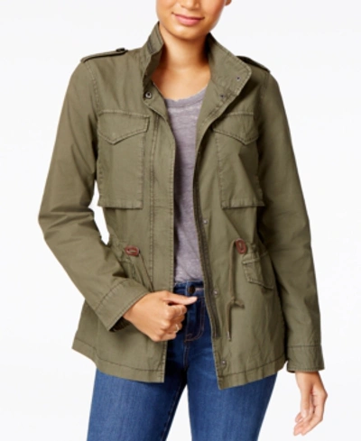 Levi's Women's Lightweight Cotton Field Jacket In Army Green