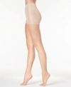 Calvin Klein Ultra Bare Infinite Sheer Control Top Tights In Buff- Nude 01