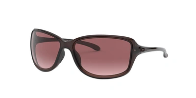 Oakley Cohort G40 Black Gradient Wrap Ladies Sunglasses Oo9301 930103 61 In Amethyst